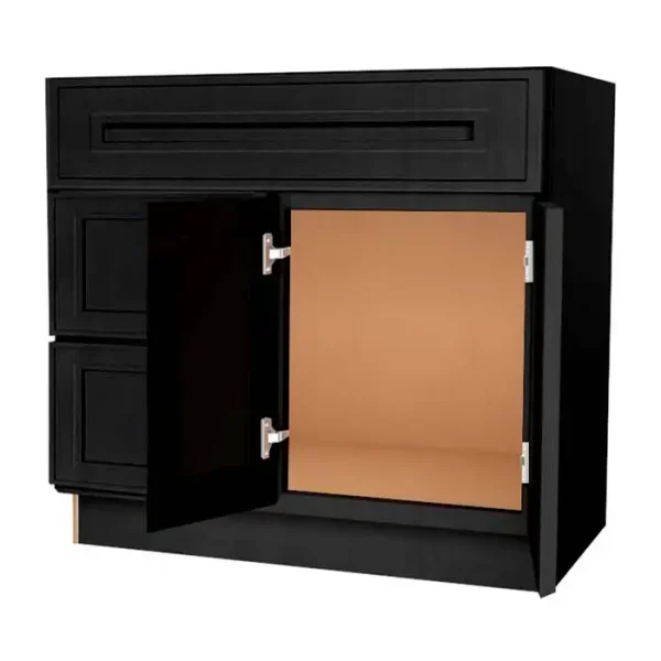 Vanity Sink Drawers Base Cabinet - 30" Left