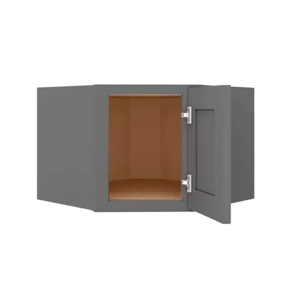 Diagonal Corner Wall Cabinet - 24"W x 18"H