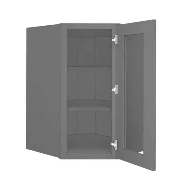 Diagonal Corner Wall Cabinet - 24"W x 36"H
