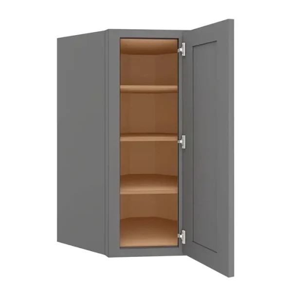 Diagonal Corner Wall Cabinet - 24"W x 42"H