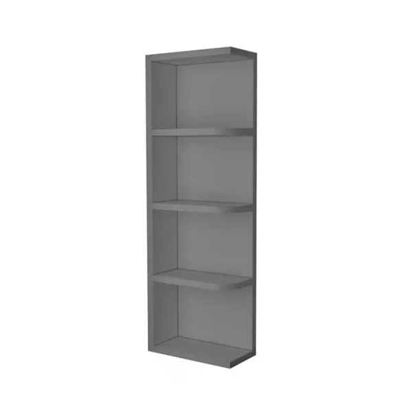 Wall End Shelf Cabinet - 6"W x 36"H