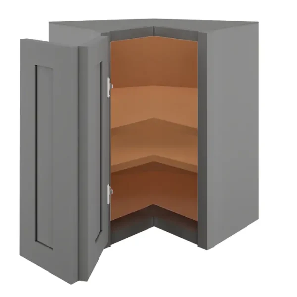 Lazy Susan Wall Corner Cabinet - 24"W x 36"H