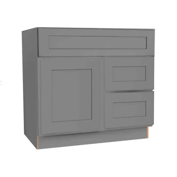 Vanity Sink Drawers Base Cabinet - 30" Right
