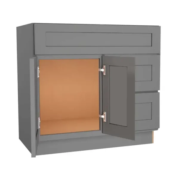 Vanity Sink Drawers Base Cabinet - 36" - Right