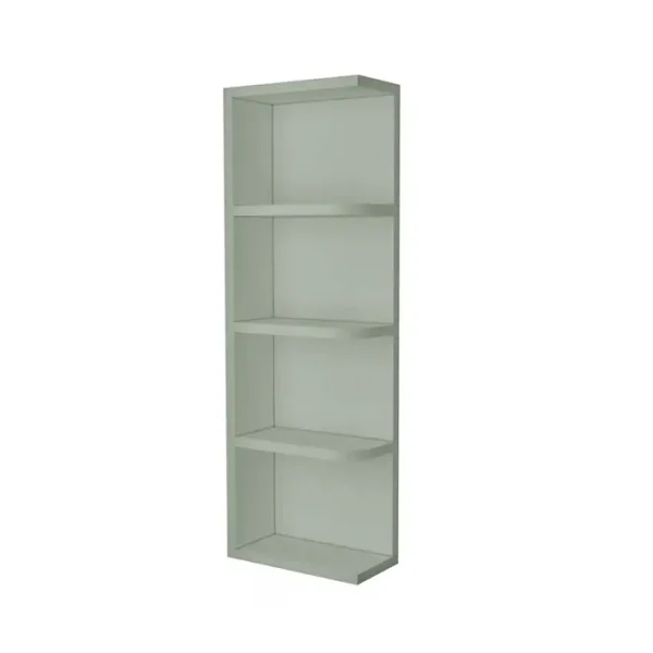 Wall End Shelf Cabinet - 6"W x 36"H