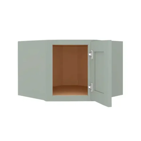 Diagonal Corner Wall Cabinet - 24"W x 18"H