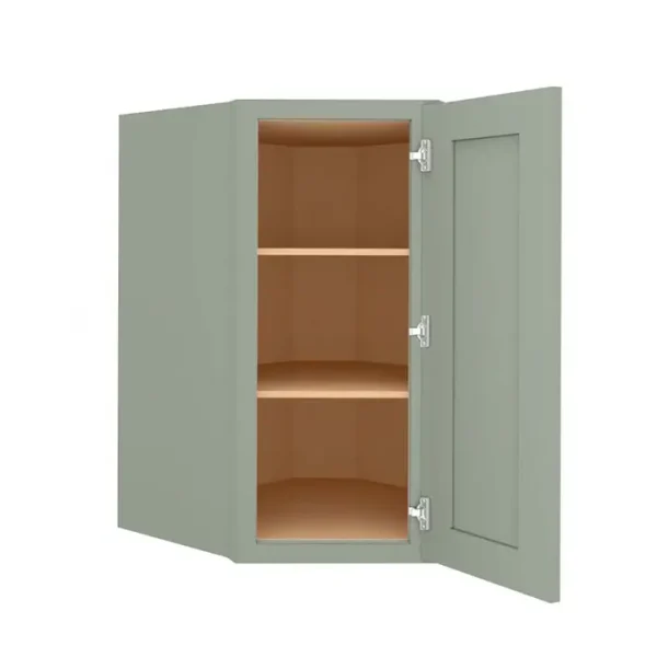 Diagonal Corner Wall Cabinet - 24"W x 36"H