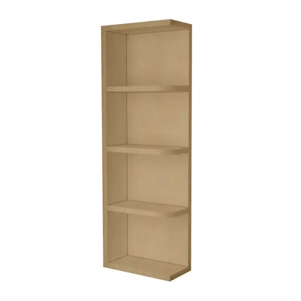 Wall End Shelf Cabinet - 6"W x 36"H