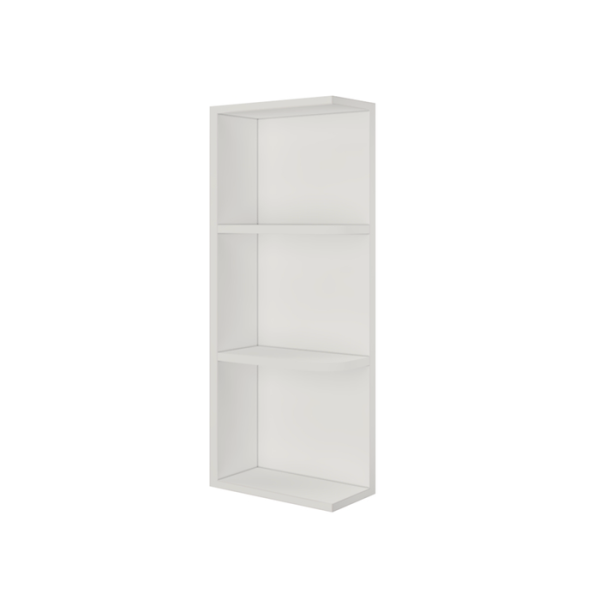 Wall End Shelf Cabinet - 6"W x 30"H