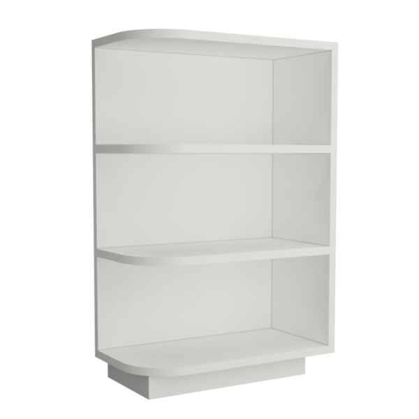 End Shelf Base Cabinet - 12" Right