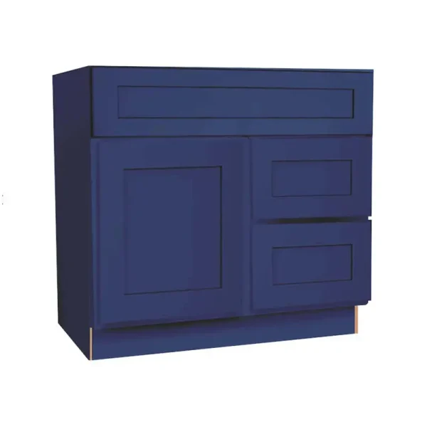 Vanity Sink Drawers Base Cabinet - 30" Right