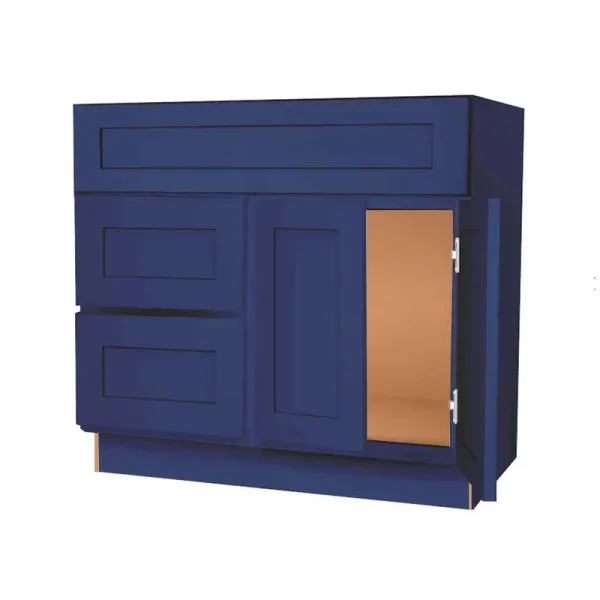 Vanity Sink Drawers Base Cabinet - 36" - Left
