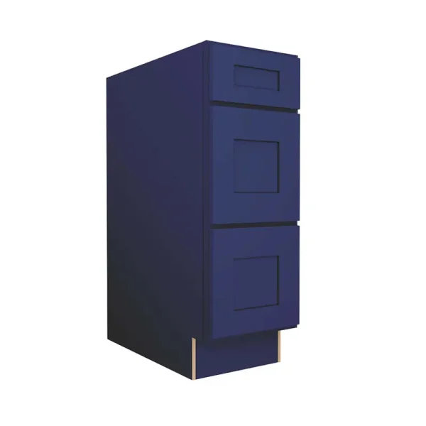 Vanity Drawer Base Cabinet - 12"W x 21"D