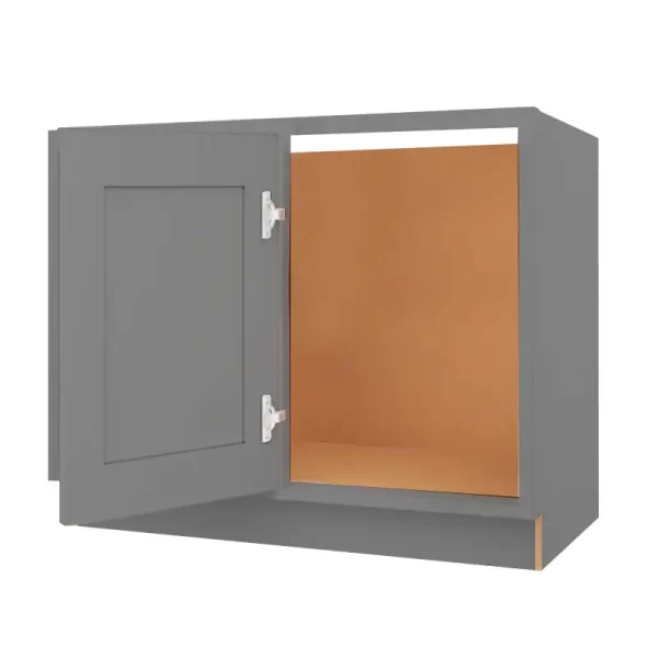 Blind Corner Full Height Door Base Cabinet - 36" Left