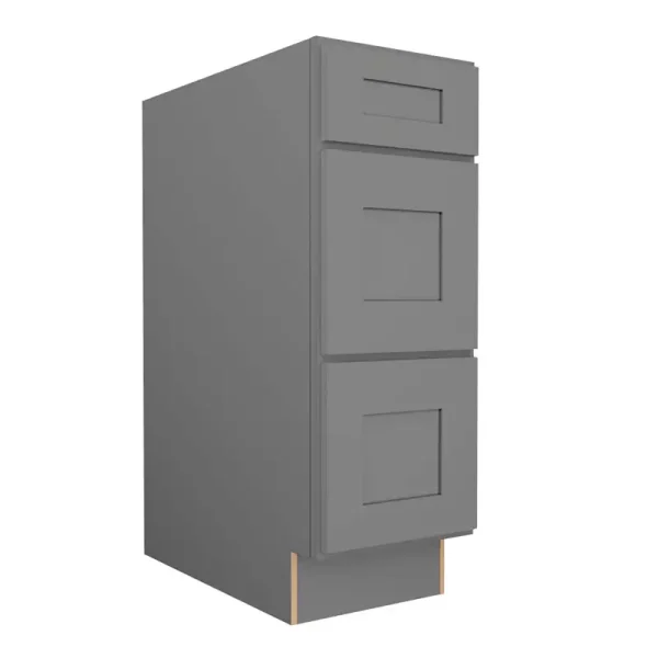 Vanity Drawer Base Cabinet - 12"W x 21"D