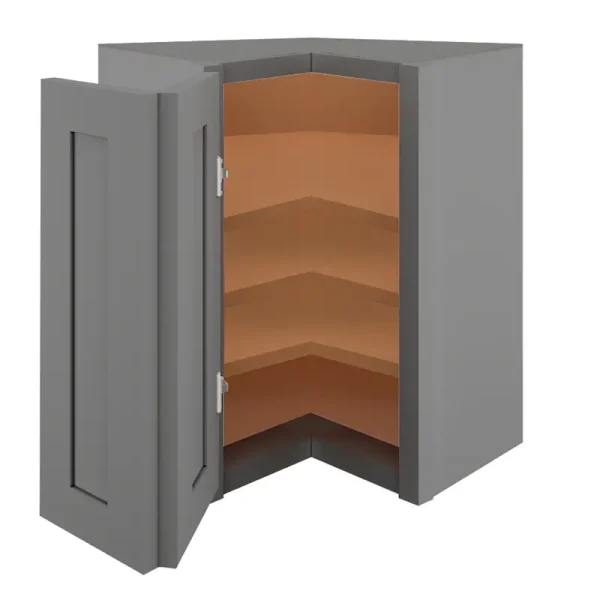 Lazy Susan Wall Corner Cabinet - 24"W x 42"H