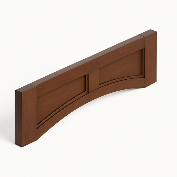 Arched Panel Valance - 36"Wx12"Hx.75"D - Trimmable 2 1/2" Each Side