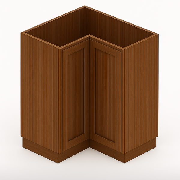 Wall Square Corner Cabinet - 24"Wx12"Dx42"H