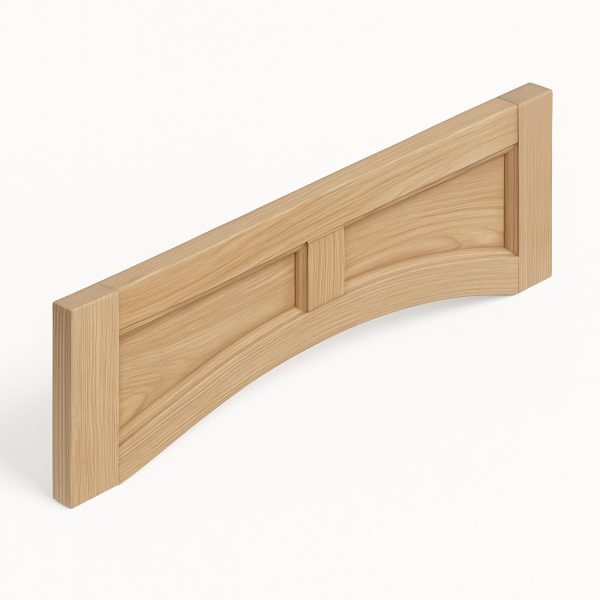 Arched Panel Valance - 36"Wx12"Hx.75"D - Trimmable 2 1/2" Each Side