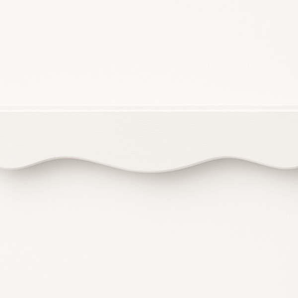 Sculptured Valance - 48"Wx5-1/2"Hx.75"D