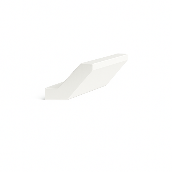 Crown Molding is straight 2-5/8"