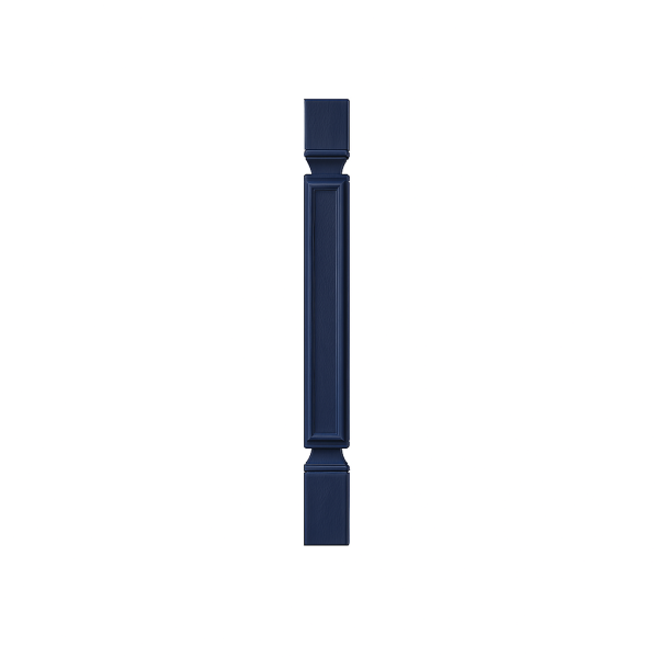 Half leg 3"Wx36"H,x2-1/4"D.