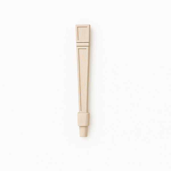 Half leg 3"Wx1-1/2"Dx34-1/2"H