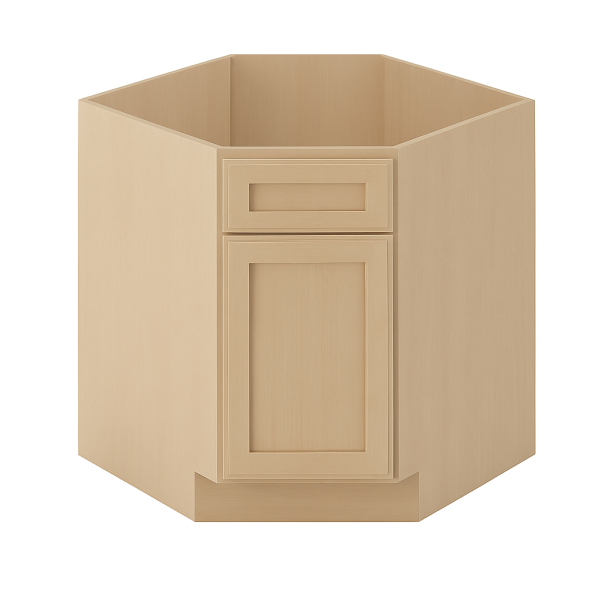 Diagonal Base 36"Wx24"Dx34.5"H