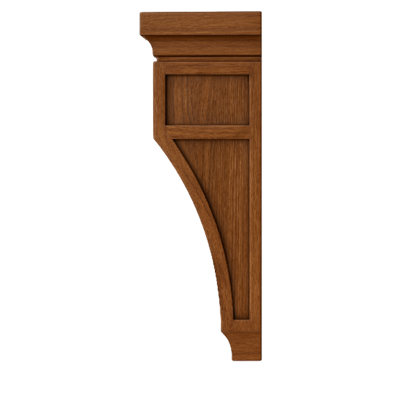 Medium Corbel Recessed Center 5.25"Wx4.5Dx12.5"H