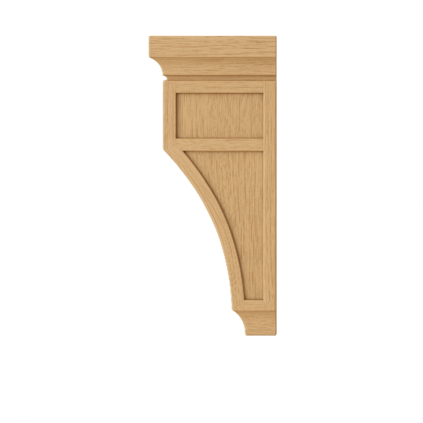 Medium Corbel Recessed Center 5.25"Wx4.5Dx12.5"H