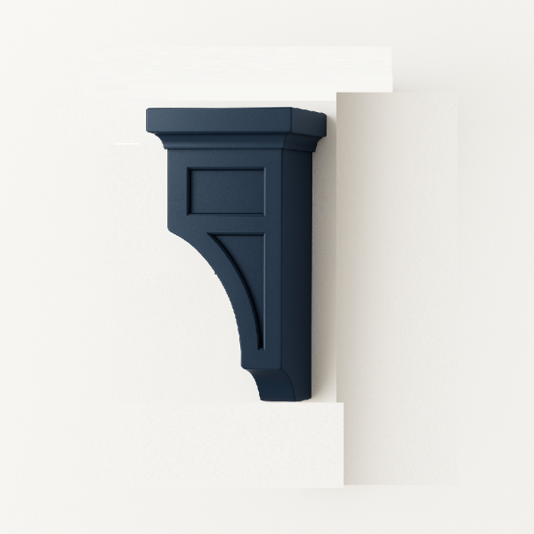 Small Corbel Recessed Center 3.75"Wx3.5Dx6.6"H