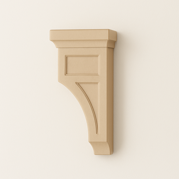 Small Corbel Recessed Center 3.75"Wx3.5Dx6.6"H