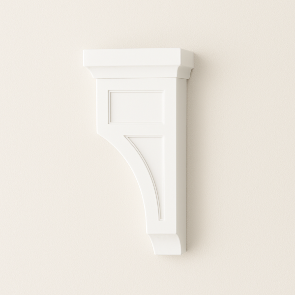 Small Corbel Recessed Center 3.75"Wx3.5Dx6.6"H