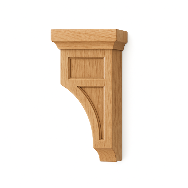 Small Corbel Recessed Center 3.75"Wx3.5Dx6.6"H