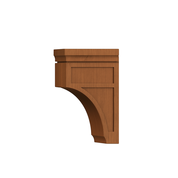 Large Corbel Recessed Center 3.5"Wx8"Dx12.5"H
