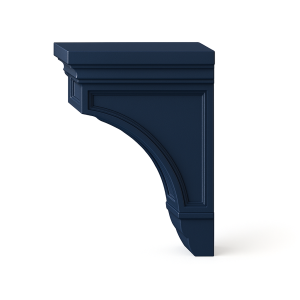 Large Corbel, Raised Center 3"Wx6"Dx9"H