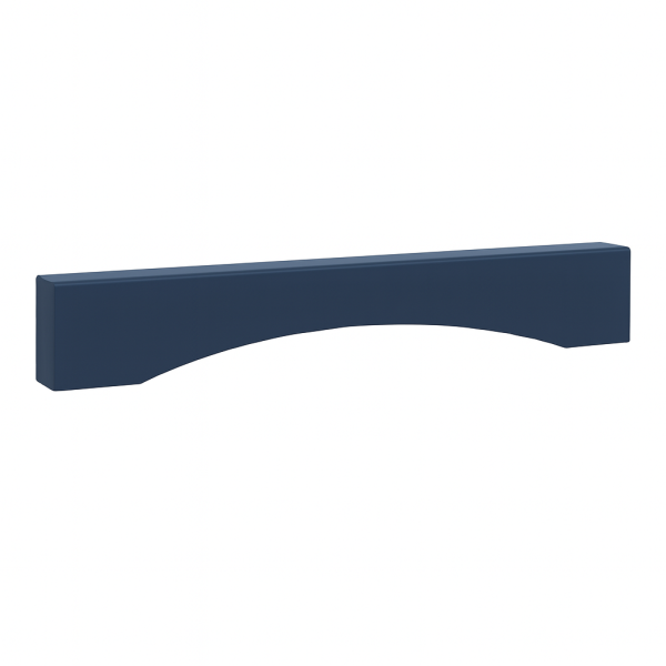 Shaker 54" Arched Valance. Square edge. Trimmable 6" both ends.