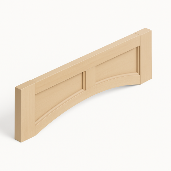 Arched Panel Valance - 36"Wx12"Hx.75"D - Trimmable 2 1/2" Each Side