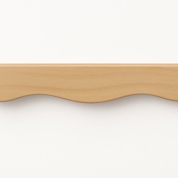 Sculptured Valance - 48"Wx5-1/2"Hx.75"D