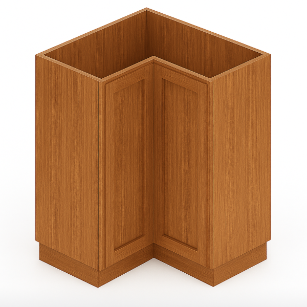 Wall Square Corner Cabinet - 24"Wx12"Dx42"H