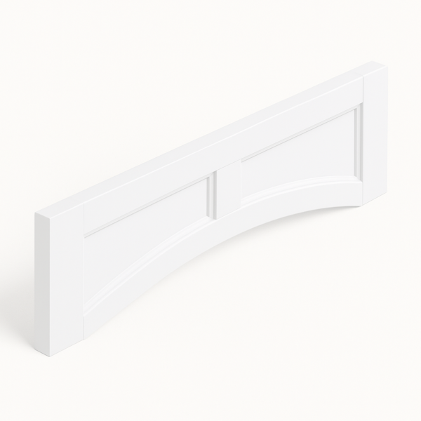 Arched Panel Valance - 36"Wx12"Hx.75"D - Trimmable 2 1/2" Each Side
