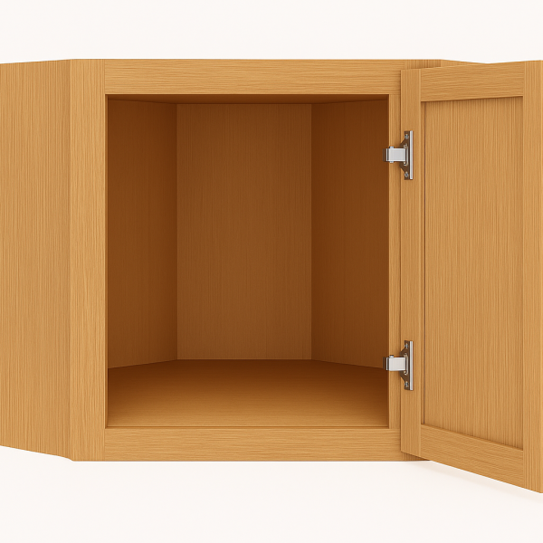 Wall Diagonal Corner Cabinet 24"Wx12"Dx12"H